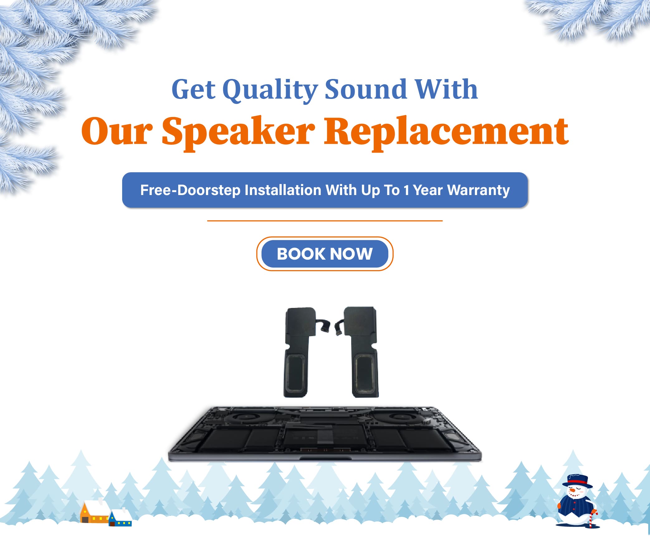 macbook speaker replacement services