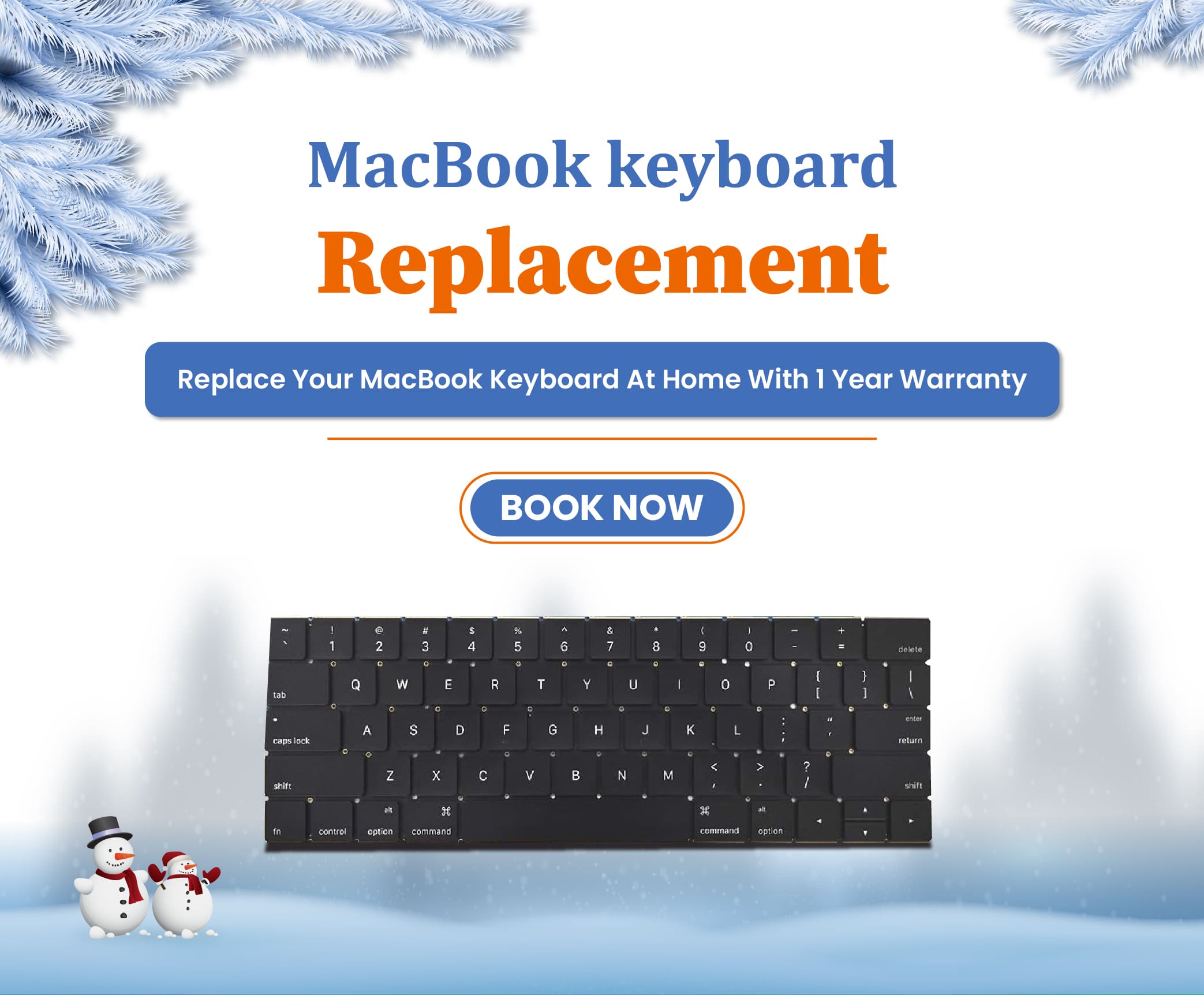 macbook keyboard replacement services