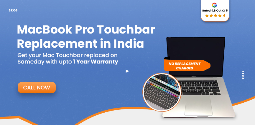 MacBook Pro Touch Bar Replacement in India