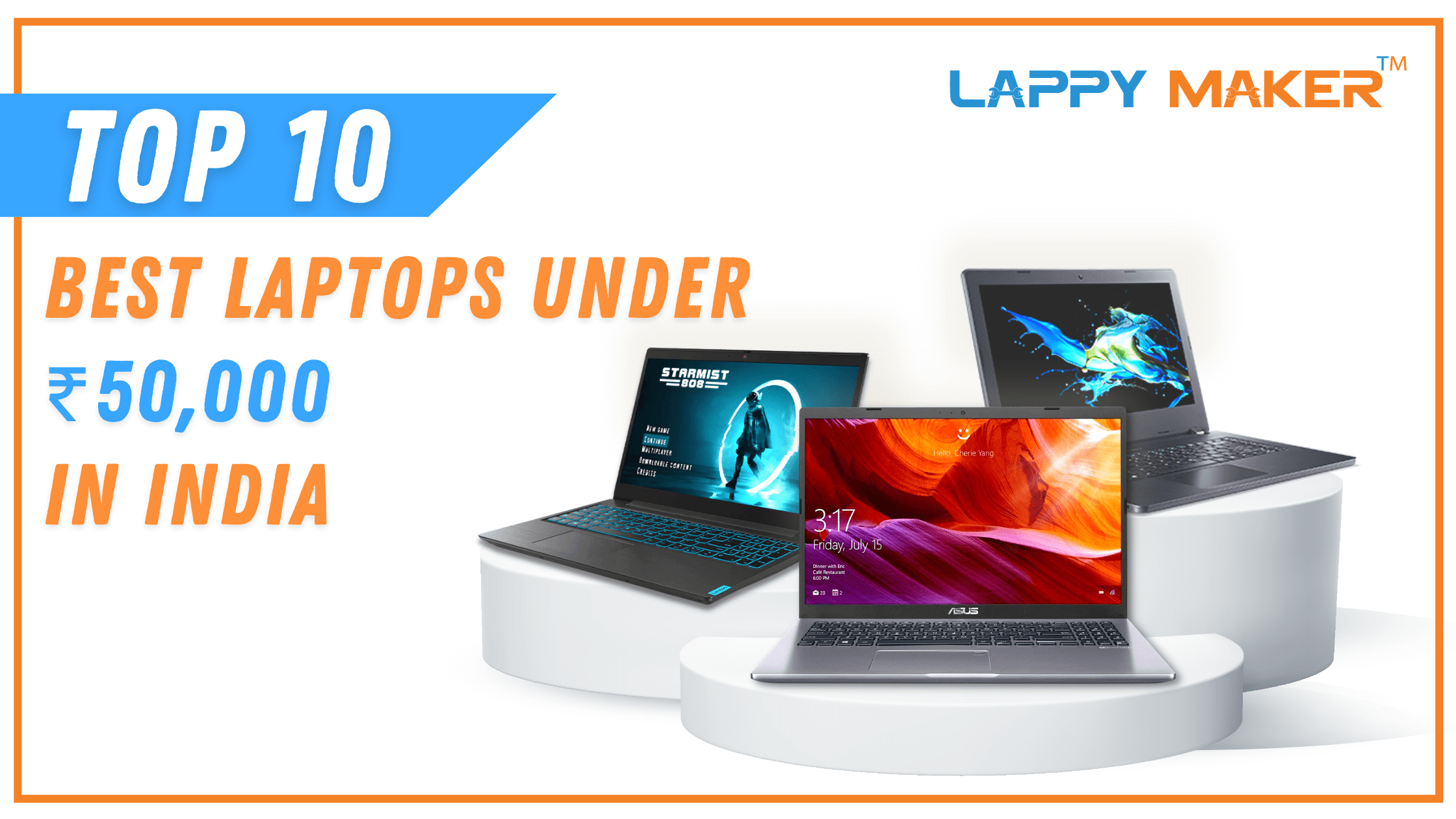 Top 10 Best Laptops Under ₹50,000 in India (October 2021)