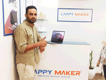 Vineet Nagar Delightful Customers get their MacBook Device Fixed in Gurgaon