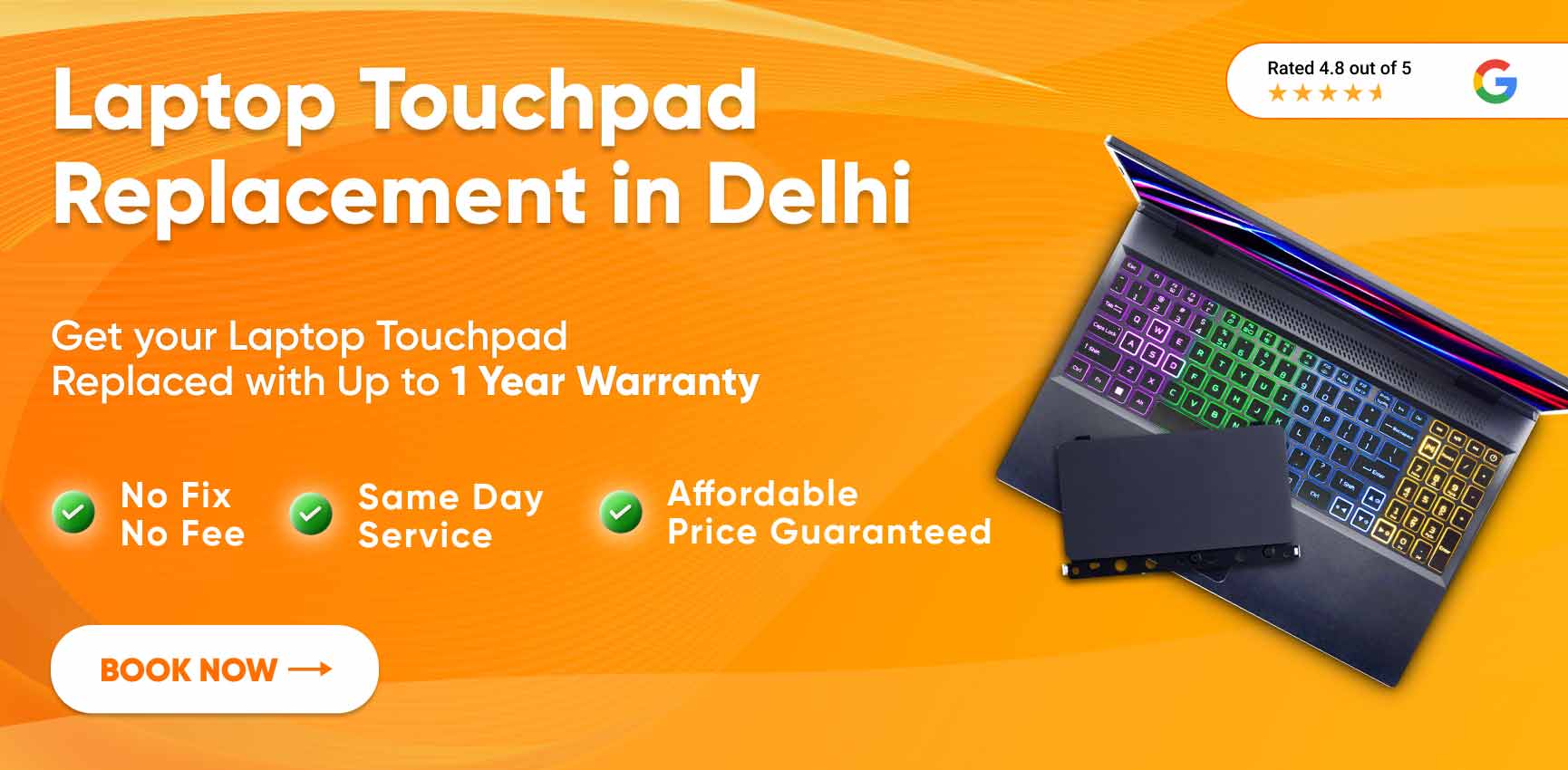 laptop touchpad replacement in delhi