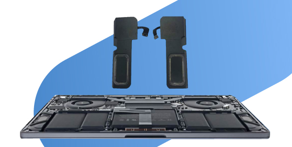 Macbook air best sale speakers
