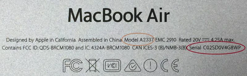 check the macbook model number from the back panel and check the air battery replacement price