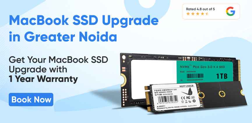 macbook ssd upgrade in greater noida