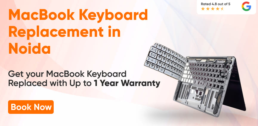 macbook keyboard replacement in noida